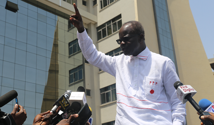 Presidential candidate of the Progressive People’s Party (PPP), Dr Papa Kwesi Nduom Presidential candidate of the Progressive People’s Party (PPP), Dr Papa Kwesi Nduom